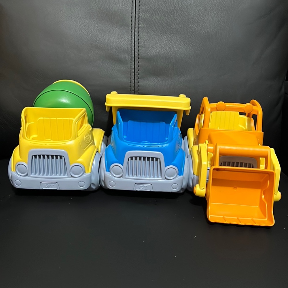 Green Toy Co Construction Truck Bundle (3)